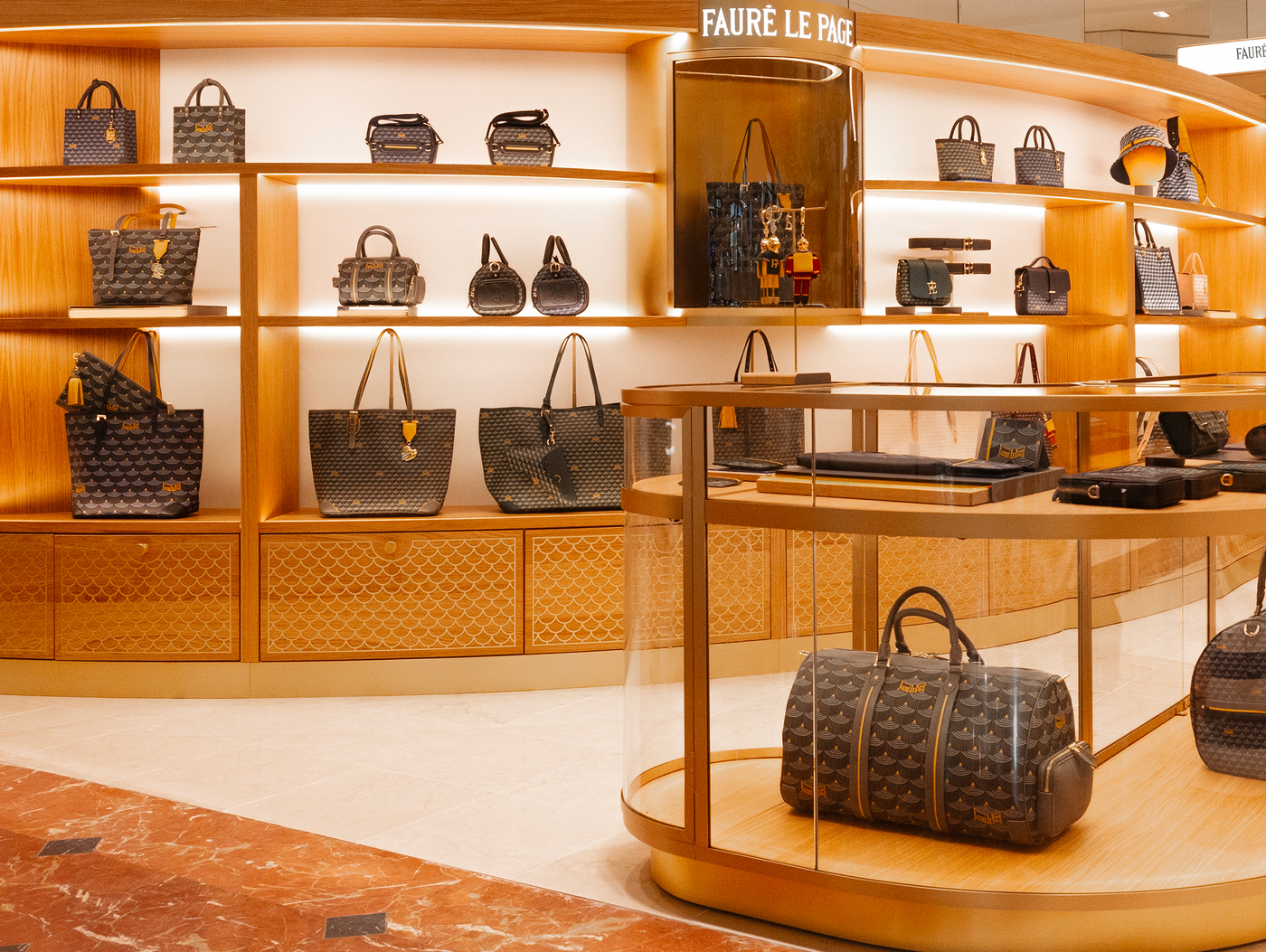 New corner at Galeries Lafayette Haussmann