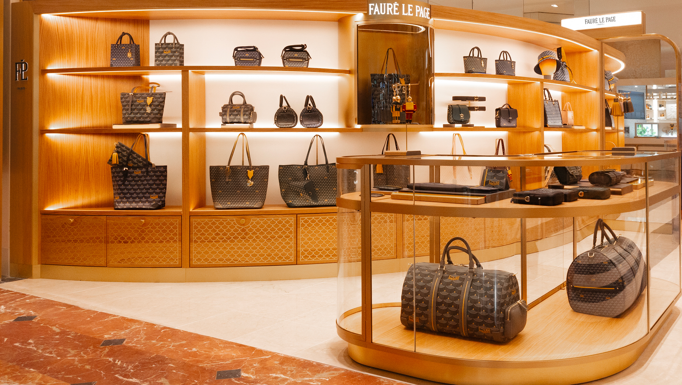 New corner at Galeries Lafayette Haussmann