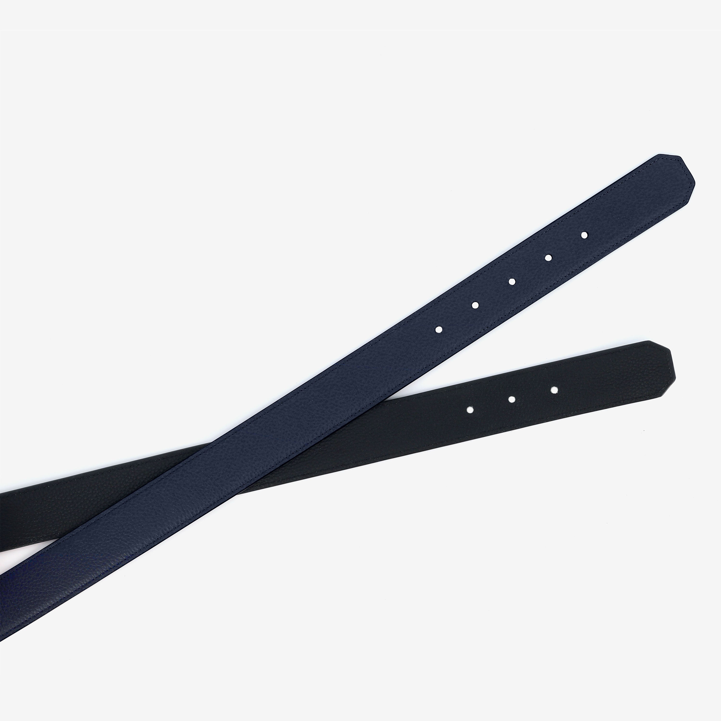 Customizable leather belt 85 Faure Le Page