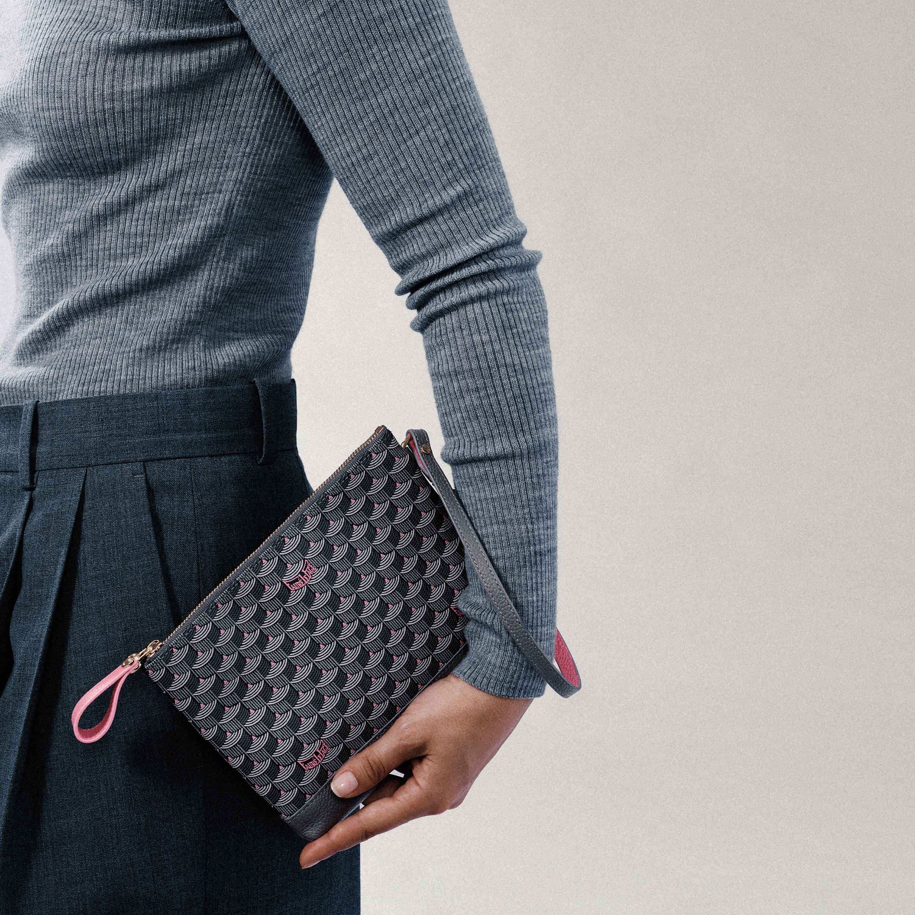 バッグ19 Pochette Zip 19 - Cloud 7 | Fauré Le Page