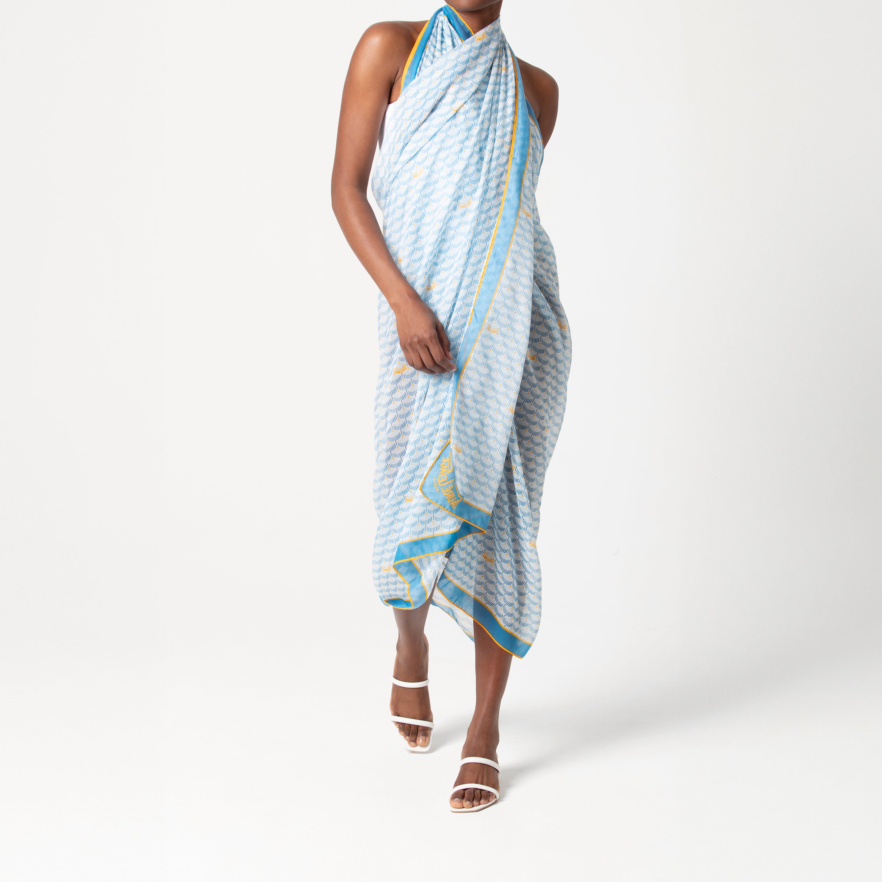 Sarong - Coral | Fauré Le Page